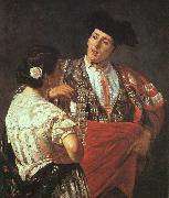 Mary Cassatt Offering the Panal to the Toreador Sweden oil painting artist